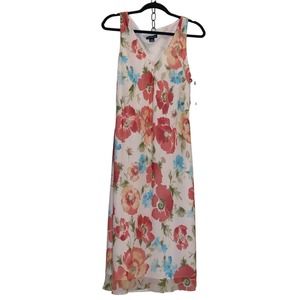 Gorgeous ANN TAYLOR vintage silk dress 1990s